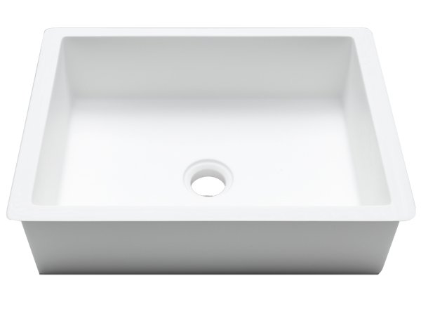  Solid Surface Wastafels Basic B811 - 38x28 cm